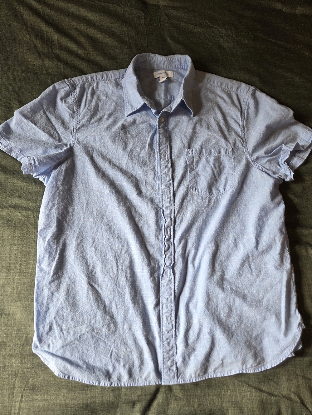 Calvin Klein Men's Button Up Size XL